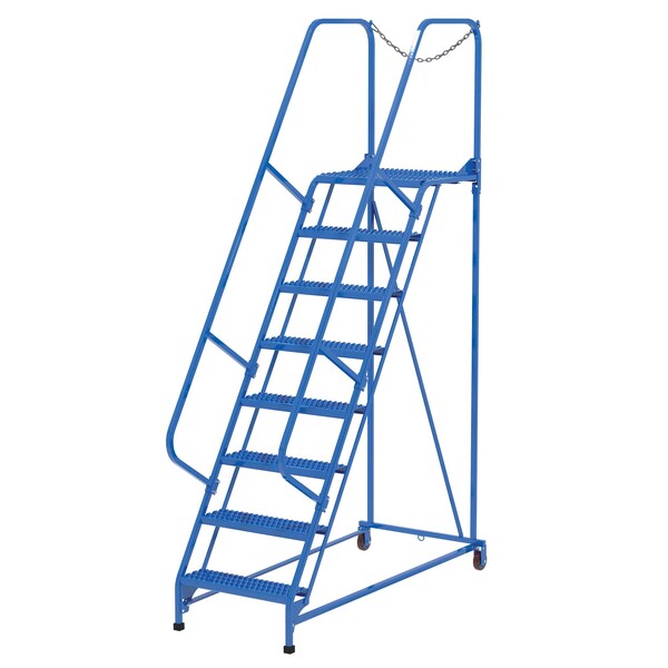 Vestil 110 H Steel Maintenance Ladder, 8 Steps LAD-MM-8-G - main
